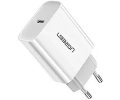 Ugreen USB Power Delivery 3.0 Quick Charge 4.0+ 20 W 3 A tinklo įkroviklis (baltas)