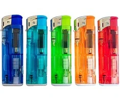 Adamo žiebtuvėlis 149001 piezo su LED šviesa