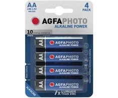 AgfaPhoto Alkaline Power Elementai AA, LR6, 4 vnt