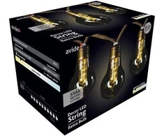 Avide girlianda Decor 5m, 10 lempučių, 3xAA IP20