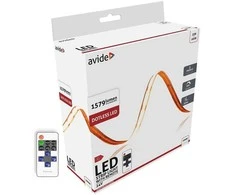 Avide LED COB juosta 33W 24V 3000K su pultu, 5m