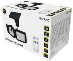 Avide LED Lauko prožektorius Entac Solar 15W PIR su pulteliu