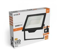 Avide LED lauko prožektorius Series-OPIR 50W 5000lm