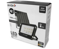Avide LED lauko šviestuvas su saulės baterija 700lm CCT su pulteliu