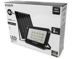 Avide LED lauko šviestuvas su saulės baterija 1400lm CCT su pulteliu