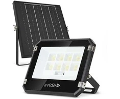Avide LED lauko šviestuvas su saulės baterija 700lm CCT su pulteliu