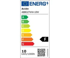 Avide LED lemputė 10W E27 3000K 5vnt