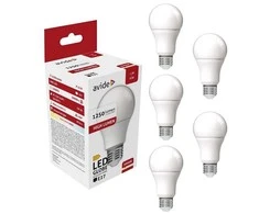 Avide LED lemputė 11W A60 E27 3000K 5vnt