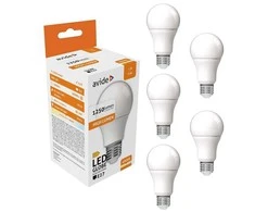 Avide LED lemputė 11W A60 E27 4000K 5vnt