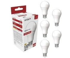 Avide LED lemputė 13W A60 E27 3000K 5vnt