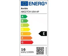 Avide LED lemputė 16W A70 E27 6400K 4vnt
