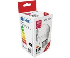 Avide LED lemputė 2.5W G45 E14 3000K