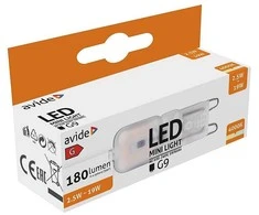 Avide LED lemputė 2.5W G9 4000K