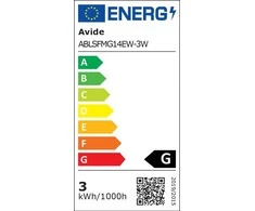Avide LED lemputė 3W E14 Soft Filament