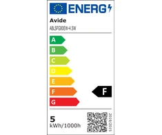 Avide LED lemputė 4.5W E27 G80 Soft Filament