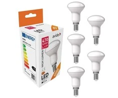 Avide LED lemputė 4.9W E14 R50 4000K 5vnt