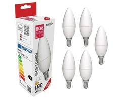 Avide LED lemputė 6.5W B35 E14 3000K 5vnt