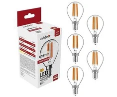 Avide LED lemputė 6.5W E14 3000K 5vnt