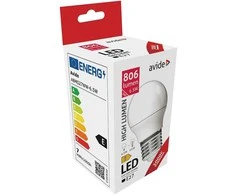 Avide LED lemputė 6.5W G45 E27 3000K