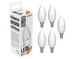 Avide LED lemputė 7W E14 4000K 5vnt