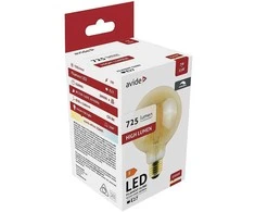 Avide LED lemputė 7W E27 G95 Amber Dimmable