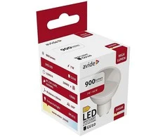 Avide LED lemputė 7W GU10 3000K 900lm