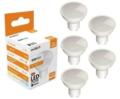 Avide LED lemputė 7W GU10 4000K 5vnt