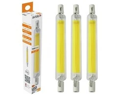 Avide LED lemputė 7W R7S 118mm 4000K 3vnt