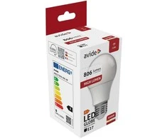 Avide LED lemputė 8W A60 E27 3000K