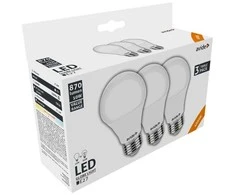 Avide LED lemputės 10W A60 E27 4000K, 3 vnt.