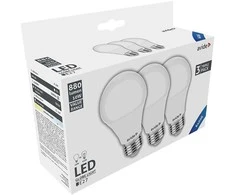 Avide LED lemputės 10W E27 6400K 3vnt