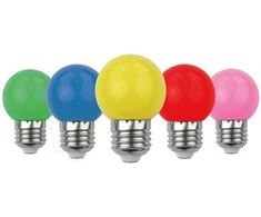 Avide LED lemputės 1W E27 Decor, 5 vnt.