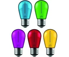 Avide LED lemputės 1W E27 Decor Filament, 5 vnt.