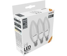 Avide LED lemputės 5W E14 4000K 3vnt