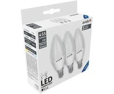 Avide LED lemputės 5W E14 6400K 3vnt
