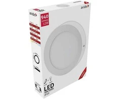 Avide LED Lubinis šviestuvas 12W 3000K Round ALU