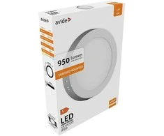 Avide LED Lubinis šviestuvas 12W 4000K Round ALU