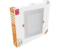 Avide LED Lubinis šviestuvas 18W 4000K, 220 x 220mm, kvadratinis