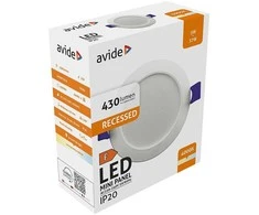 Avide LED Lubinis šviestuvas 5W 4000K, apvalus