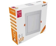 Avide LED Lubinis šviestuvas 6W 4000K, 116 x116mm, kvadratinis