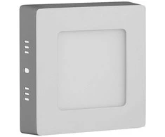 Avide LED Lubinis šviestuvas 6W 4000K Square ALU
