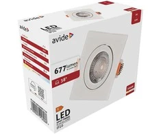 Avide LED lubinis šviestuvas 7W 3000K