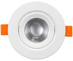 Avide LED Lubinis šviestuvas 7W 3000K Ø90mm, apvalus