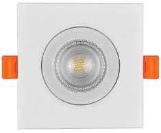 Avide LED Lubinis šviestuvas 7W 4000K 90x90mm, kvadratinis