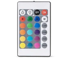 Avide LED RGB juostų valdiklis 72W 5-24V su IR pulteliu