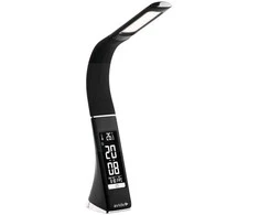 Nedis Avide LED stalinis šviestuvas Business 6W LCD odos imitacija juodas