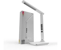 Avide LED stalinis šviestuvas Office 6W LCD odos imitacija baltas