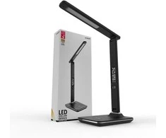 Nedis Avide LED stalinis šviestuvas Office 6W LCD odos imitacija juodas
