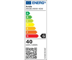 Avide lemputė orkaitei E14 40W 300°C 300lm