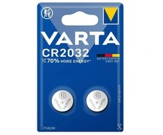 Diskiniai galv. elementai CR2032 (2 vnt) VARTA